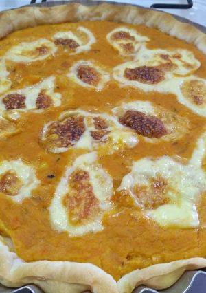 Una foto de Tarta de 🥕🍠y 🌽