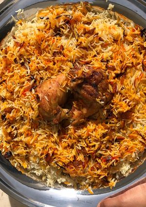 صورة لوصفة رز مندي