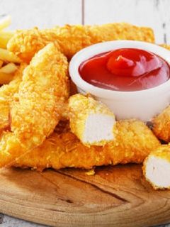 Фото Хрустящие куриные пальчики в кляре - отличная закуска на праздник.