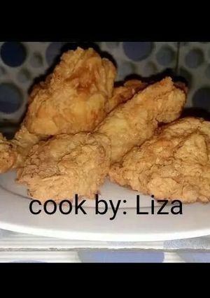 Foto resep Ayam goreng tepung