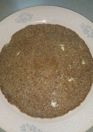 A picture of Flaxseed Wrap (from flaxseed mix).