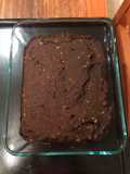 Brownie Fit choco plátano Saludable By DJF