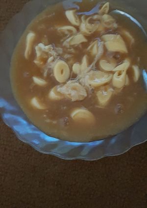Foto resep Dadar gunting kuah sarikaya simple