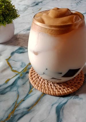 Foto resep Es Dalgona Cincau