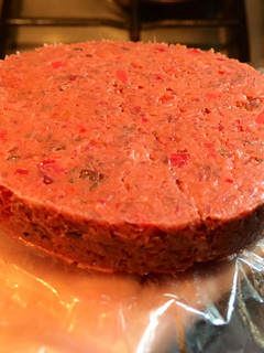 Una foto de Hamburguesa veggie para freezer 🍔🌱🥶