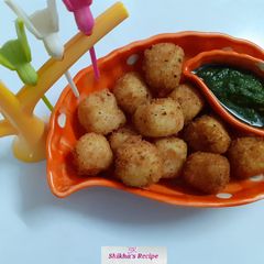 Potato nuggets A picture of Potato nuggets.