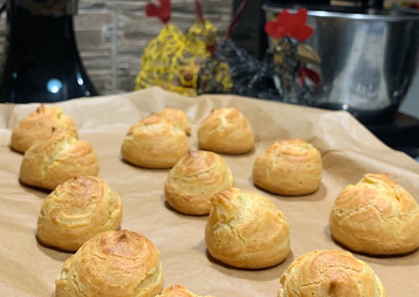 Choux puffs (Kue soes klasik)
