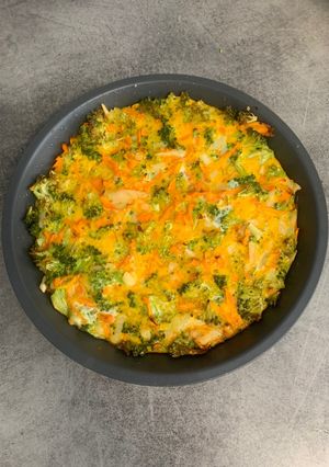 Brokkolis répás lepény recept fotója