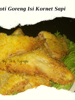 Foto resep Roti Goreng Isi Kornet Sapi