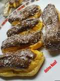 طريقة عمل الاكلير وهو حلو فرنسي لذيذ جدا😍