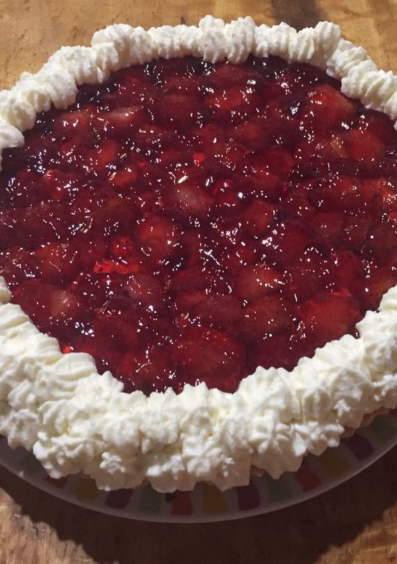 Una foto de Tarta de frutilla!