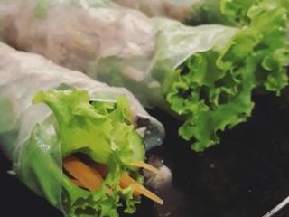 (คลีน) สลัดโรล ทูน่า #ปาร์ตี้ของว่าง