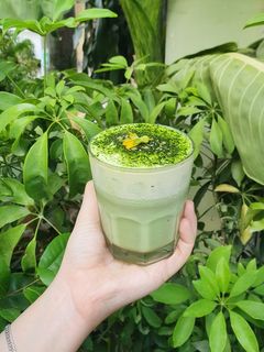 Hình của món Matcha đá xay.