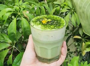 Hình của món Matcha đá xay.