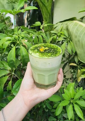 Hình của món Matcha đá xay.