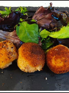 Una foto de Albóndigas de atún y queso crema