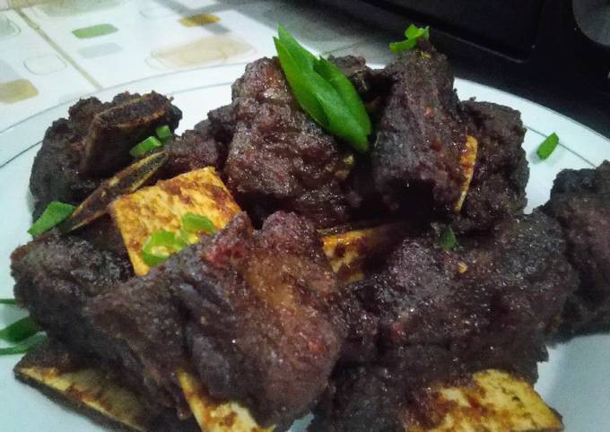 Mudah Banget Memasak Resep Iga bakar (oven)