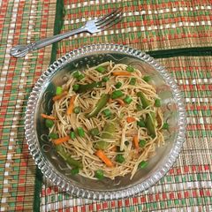 A picture of Vegetable Chow Mein.
