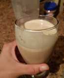 Batido de proteína con café