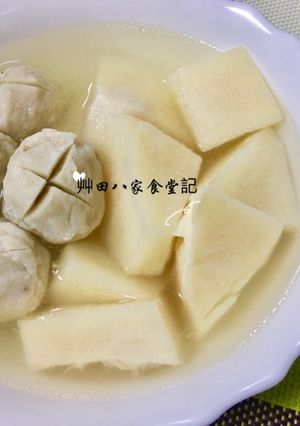 竹筍丸子湯 的食譜成品照片