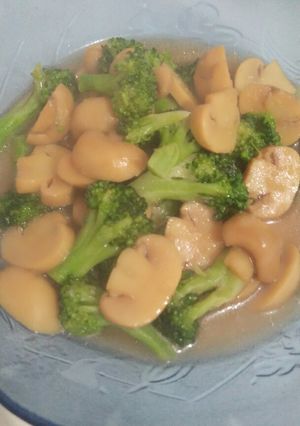 Foto resep Brokoli jamur saos tiram