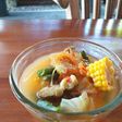 Sour vegetables soup