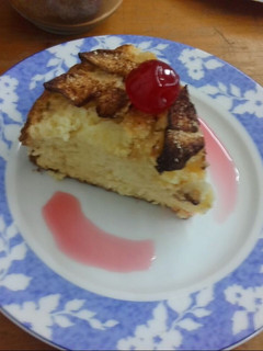 Una foto de Torta de manzanas