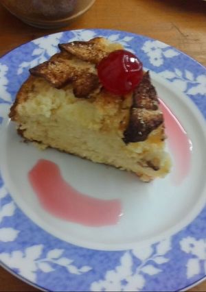 Una foto de Torta de manzanas