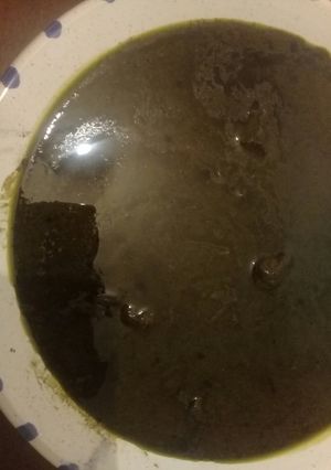 صورة لوصفة ملوخية عنابية