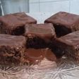 Brownies alias bolu hitam manis (tanpa pengembang)