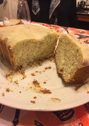Una foto de Budín de Limón húmedo con Amapola