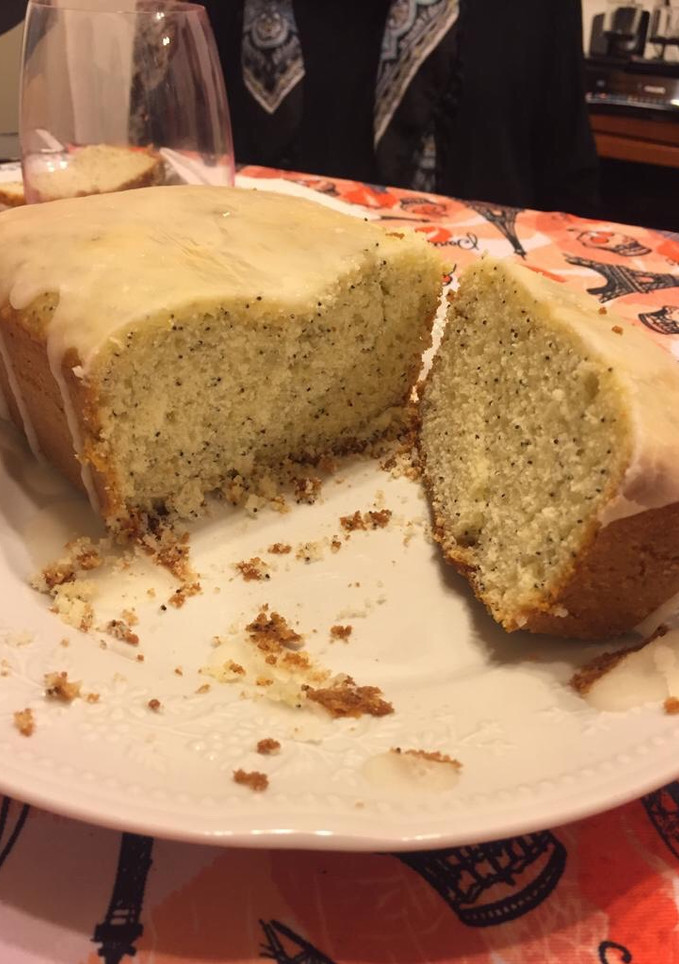Una foto de Budín de Limón húmedo con Amapola
