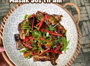 Gambar Shiitake Terung Masak Sos Tiram