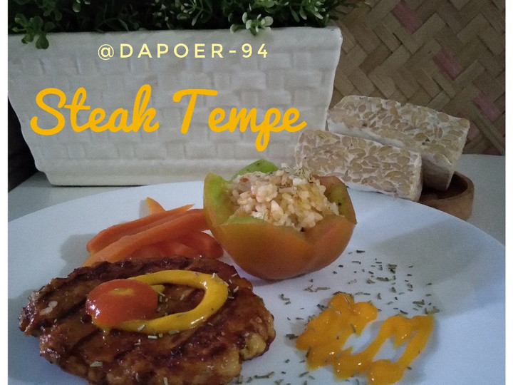 Langkah Mudah untuk Membuat 176. Steak tempe, Enak Banget