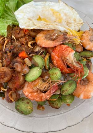 Foto resep Sambal Cumi Udang Pete🦑🍤