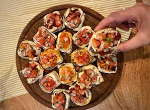 Una foto de Mini molletes mixtos