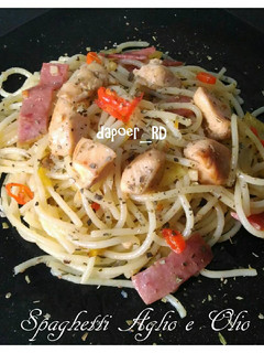 Foto resep Spaghetti Aglio e Olio