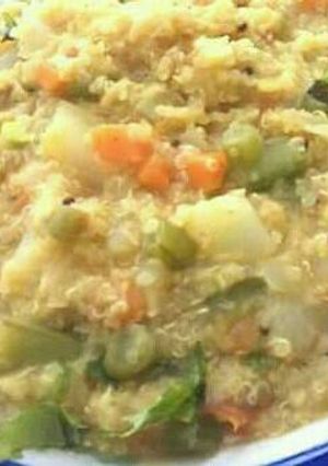 A picture of Moong dal masala Khichdi.