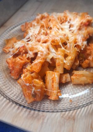 Foto principal de Macarrones boloñesa con soja texturizada