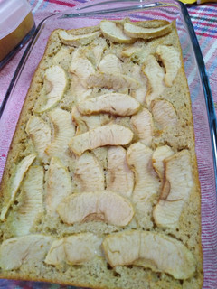 Una foto de Bizcocho de manzana