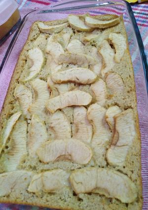 Una foto de Bizcocho de manzana