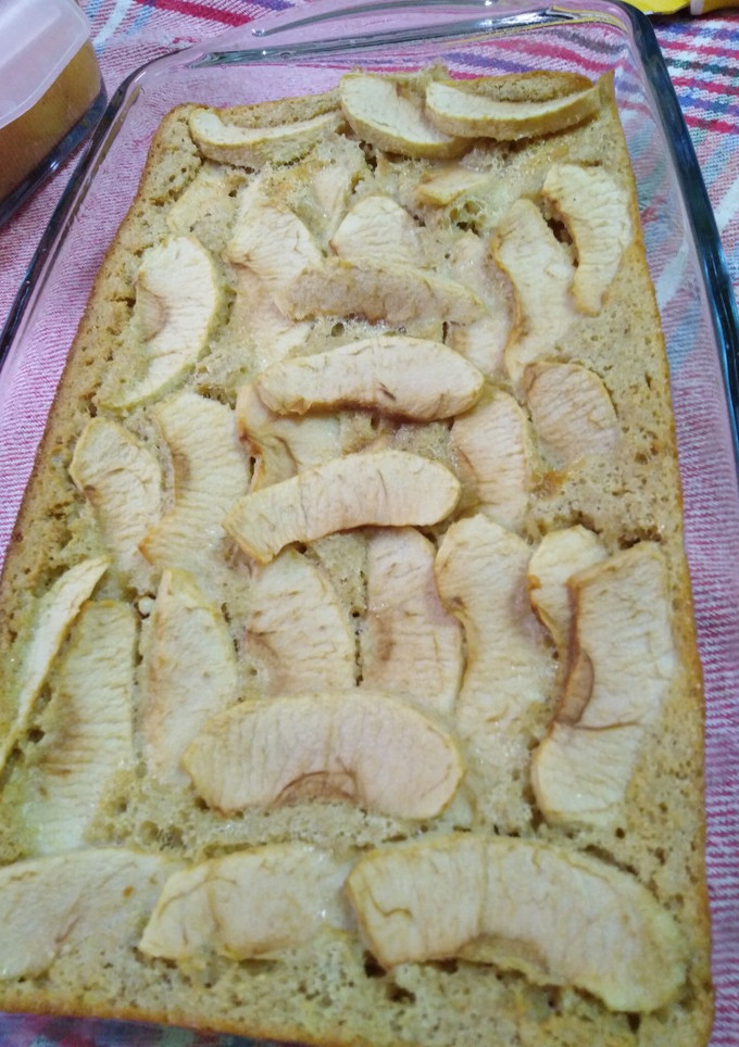 Una foto de Bizcocho de manzana