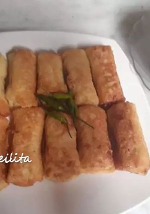 Foto resep Risol isi sayuran + telur rebus