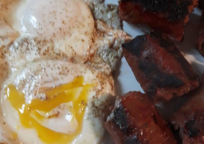 Easiest Way to Make Gordon Ramsay Simple Smoked Sausage and Eggs