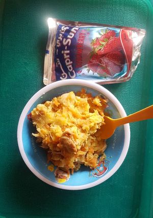 A picture of Savoury mashed potatoes.