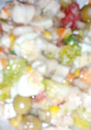 Una foto de Ensalada de verano fría