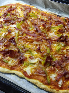 Una foto de Pizza tipo Domino's en MCC o Thermomix