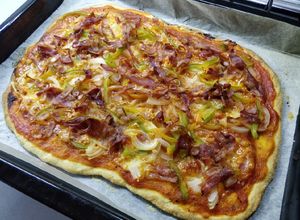 Foto principal de Pizza tipo Domino's en MCC o Thermomix