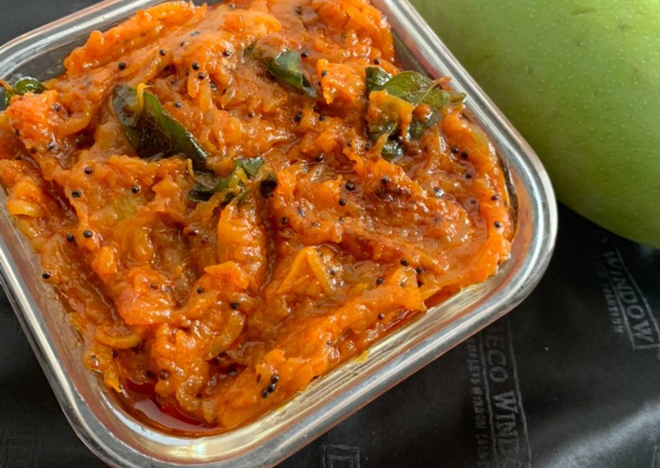 Raw mango pickle(Raw mango thokku)