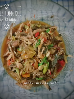 Foto resep Tumis tongkol asap kemangi